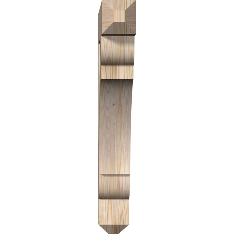 Support l 5 1/2 po x P 32 po x H 40 po, Sapin de Douglas, H 40 po x l 5,5 po x P 32 po