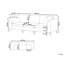 Dian 3 Seater Velvet Sofa-1360065492