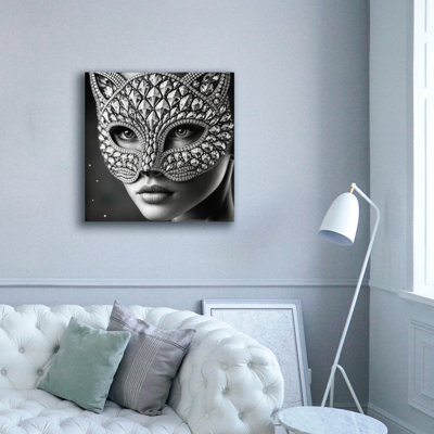 'Masquarade.jpg' by Rey Klimt Canvas Wall Art