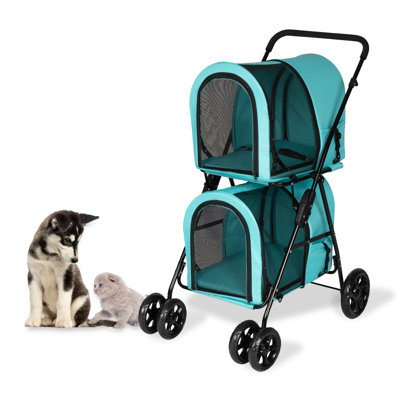 Foldable Pet Stroller with