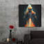Red Barrel Studio® «The Astro Cruiser» par Ben Heine, art mural en métal-1771864960