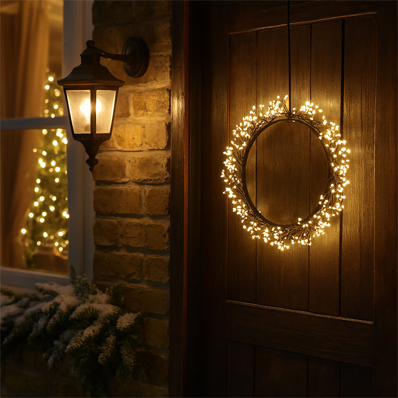 Metal Wreath, 35cm H x 35cm W x 5cm D