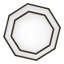 Facet Two-Tier Convertible Hexagon Pendant-94486974-94486975