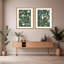 Nature Inspired Dining Room Walls Diptych-1999431966