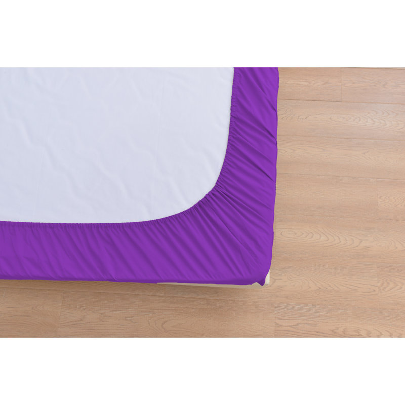 Ensemble de draps 1800 en rayonne de bambou, Grand, Iris