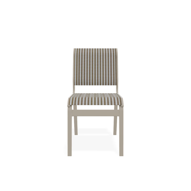Chaise d'appoint de salle à manger Hiraku, Désert texturé, Brun clair
