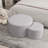 Upholstered Nesting Coffee Tables