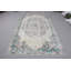 Tapis beige antique en laine fait à la main Oushak pour un décor de salon rétro