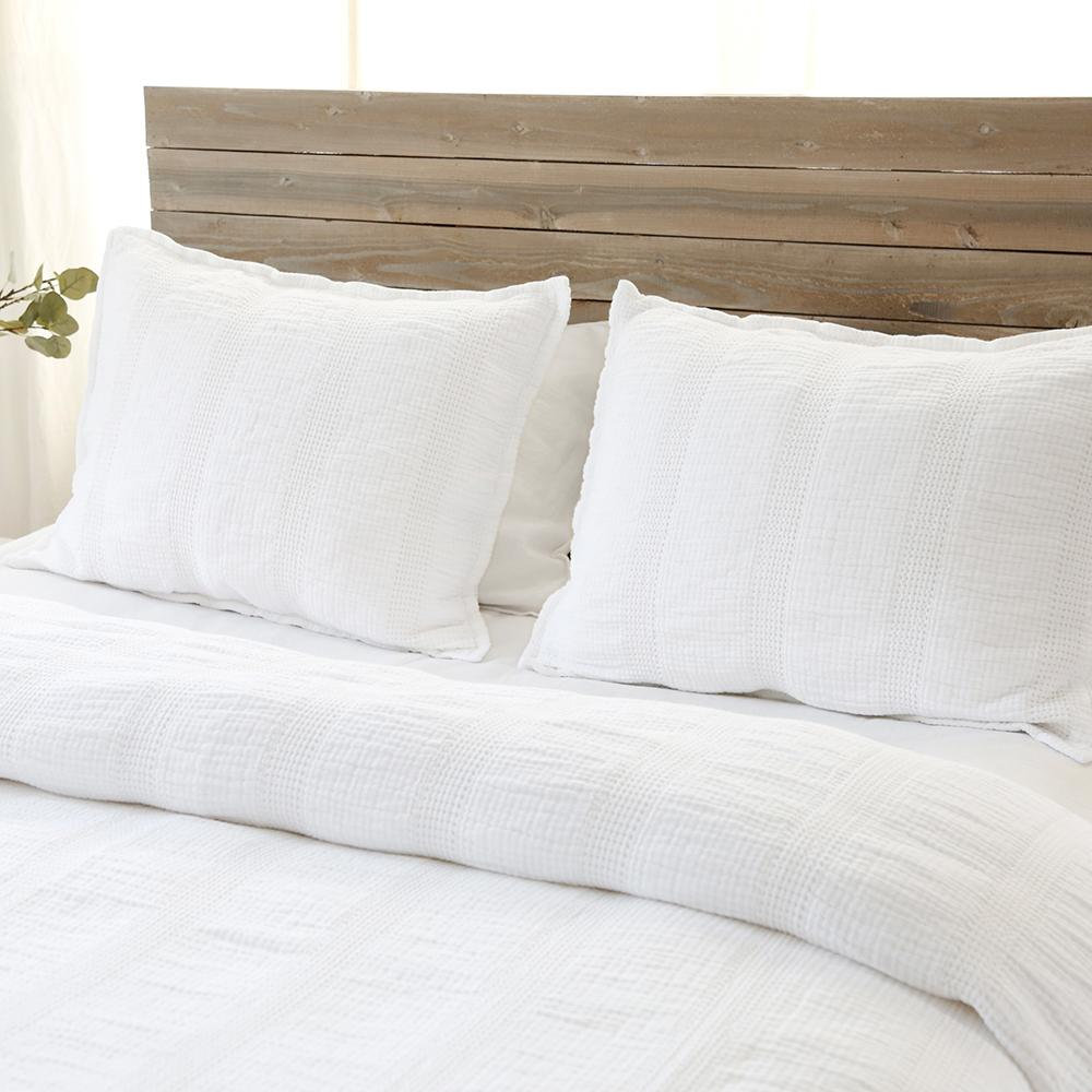 Nantucket Shams, Standard, White