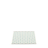 Noa Polka Dots Area Rug in Turquoise/Ivory