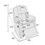 Fauteuil inclinable Motion 1pc