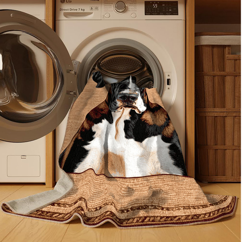  Tapis lavable Great Dane Dogs, Rectangulaire 2 pi x 3 pi
