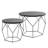 Frejya Iron Top Nesting Tables
