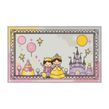 Gemma Violet Washable Fairy Tale Fantasy Rug
