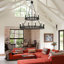 Beck 20-Light Wagon Wheel Chandelier-1724671638