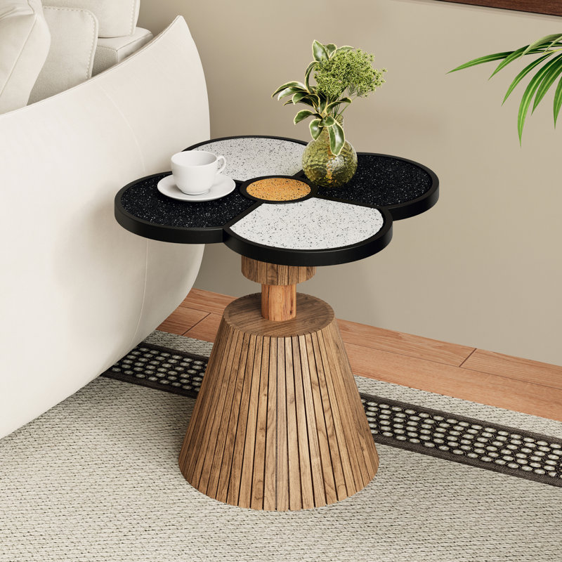 Table d'appoint à quatre feuilles Clover