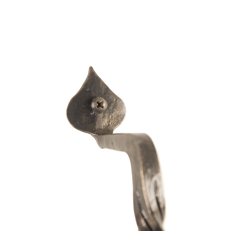 Poignée / poignée de porte en fer fabriquée à la main, Fer naturel