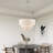 Bertan 4-Light Dimmable Adjustable Height Tiered Chandelier-2047410659-2047410657