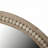 Charming Circular Beaded Wall Mirror for Various Rooms, Enhancing Décor