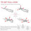 Arbre de Noël artificiel 6 pi avec arbre de Noël mince 6 pi avec 390 branches réalistes et support en plastique