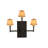 Brach Ring Steel Wall Sconce