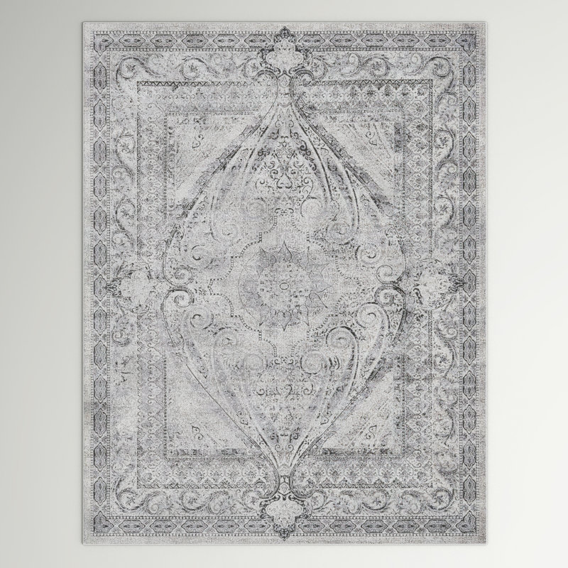Tapis bleu foncé Lapierre, Rectangle 7 pi 10 po x 10 pi