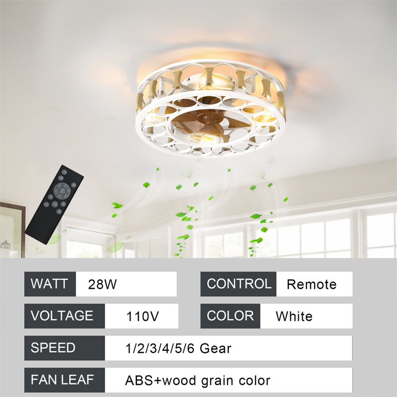 Frieslander 6.06'' Ceiling Fan with Light Kit