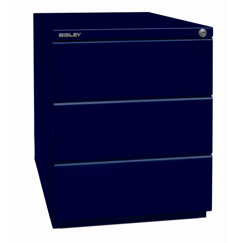 OBA 42.3cm Wide 3 -Drawer File Cabinet, Oxford blue