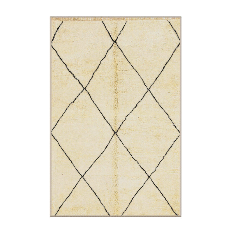 Tapis abstrait moderne 1554, Rectangle 4 pi x 6 pi