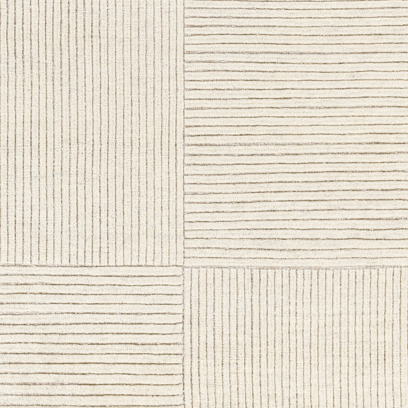 Tunus Hand Knotted Wool Area Rug, Rectangle 10' x 14'