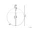 Kimura Metal Flat Wall Mirror