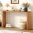 Console Table with Semi-cylindrical Leg Design-1272392721