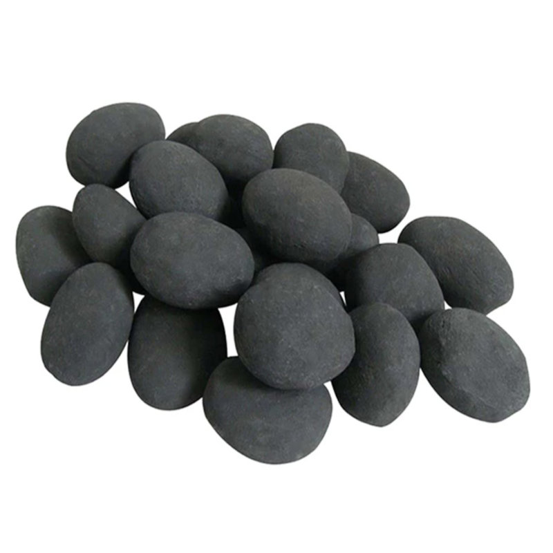 Ceramic / Porcelain Decorative Logs, Black