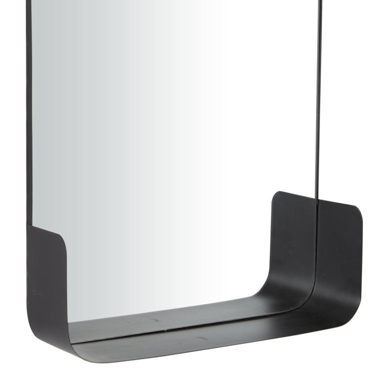 Miroir décoratif Ember, Noir