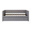 Lit de jour rembourré de style moderne avec lit gigogne-1191714015