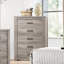Armoire de rangement simple 5 pièces Rustic