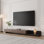 Meuble télé avec tablette ouverte l 74,87 po Carmavy 