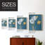 Impression encadrée FLORAL Series Cxxxiv - bois massif-1913644888