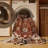 Machine Washable Persian Brown Area Rug-1080115020
