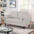 Caprina 52.38'' Faux Leather Loveseat-1564588354