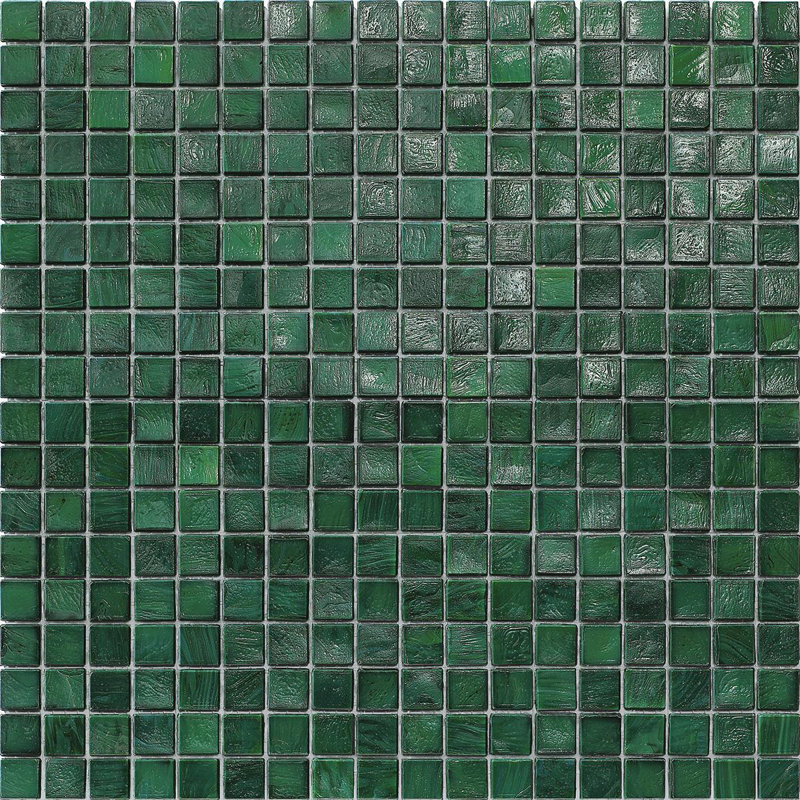 Emerald 4 5/8" x 5/8" Glass Mosaic