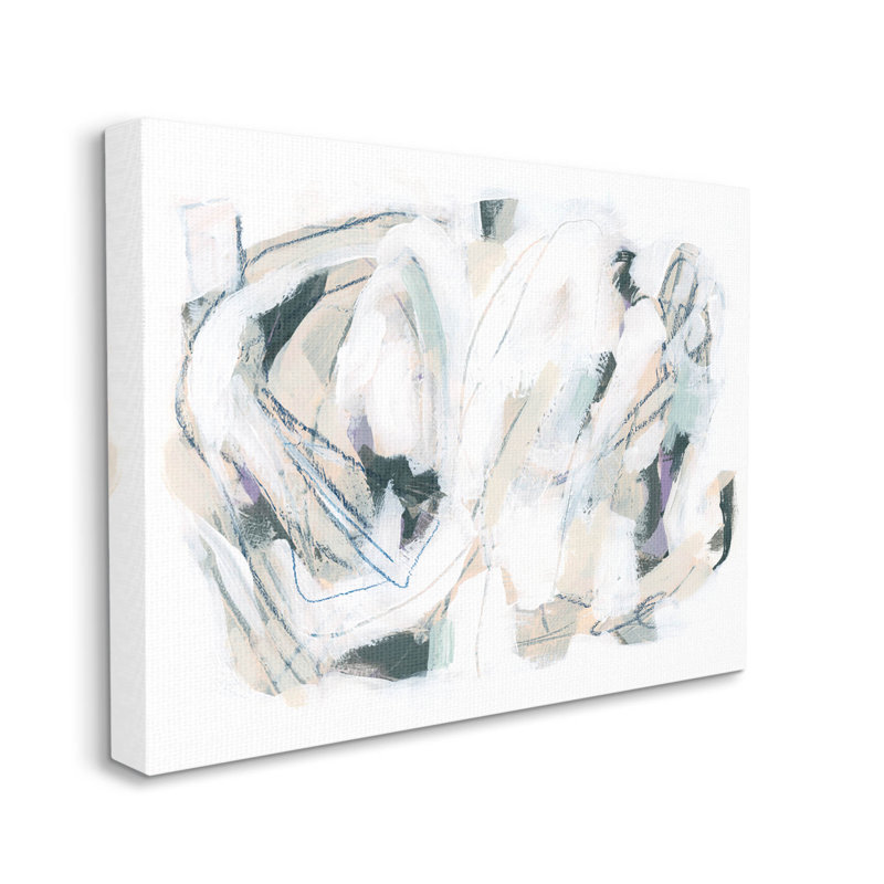 «Busy Abstract Lines Composition», art mural par June Erica Vess, H 16 po x l 20 po x P 1,5 po
