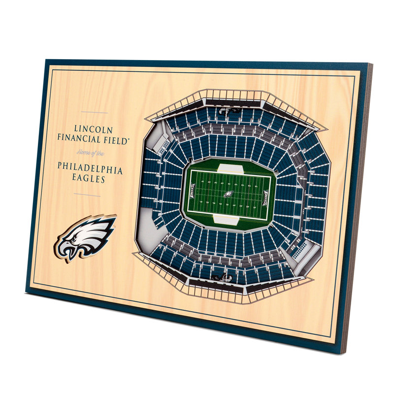 Affichage de bureau nfl 3d stadiumviews, Eagles de Philadelphie