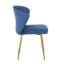 Yokley 50cm H Velvet Upholstered Side Chair-1777709395