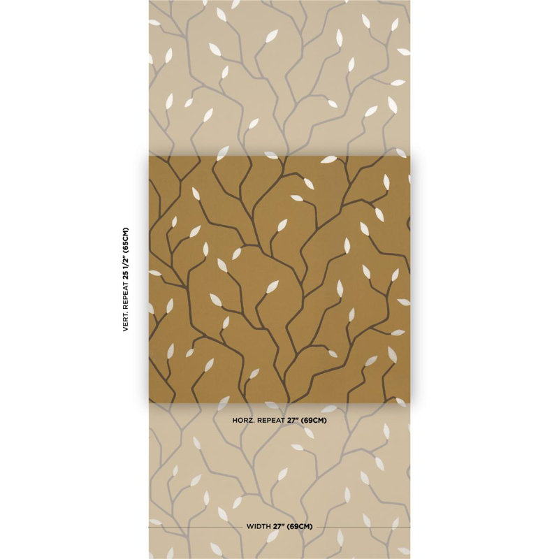 Cymbeline Wallpaper Roll, Gold