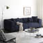 Coussin modulaire 102,36 po couleur unie 100% polyester-108839748-108839746