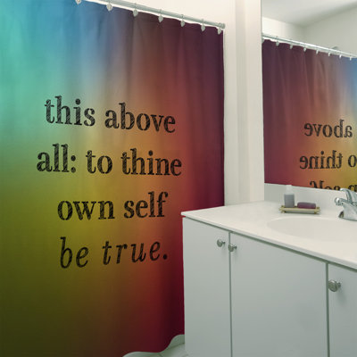 Shower Curtain and Liner Included