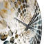 Zyheir - Horloge murale géométrique abstraite-1071497308