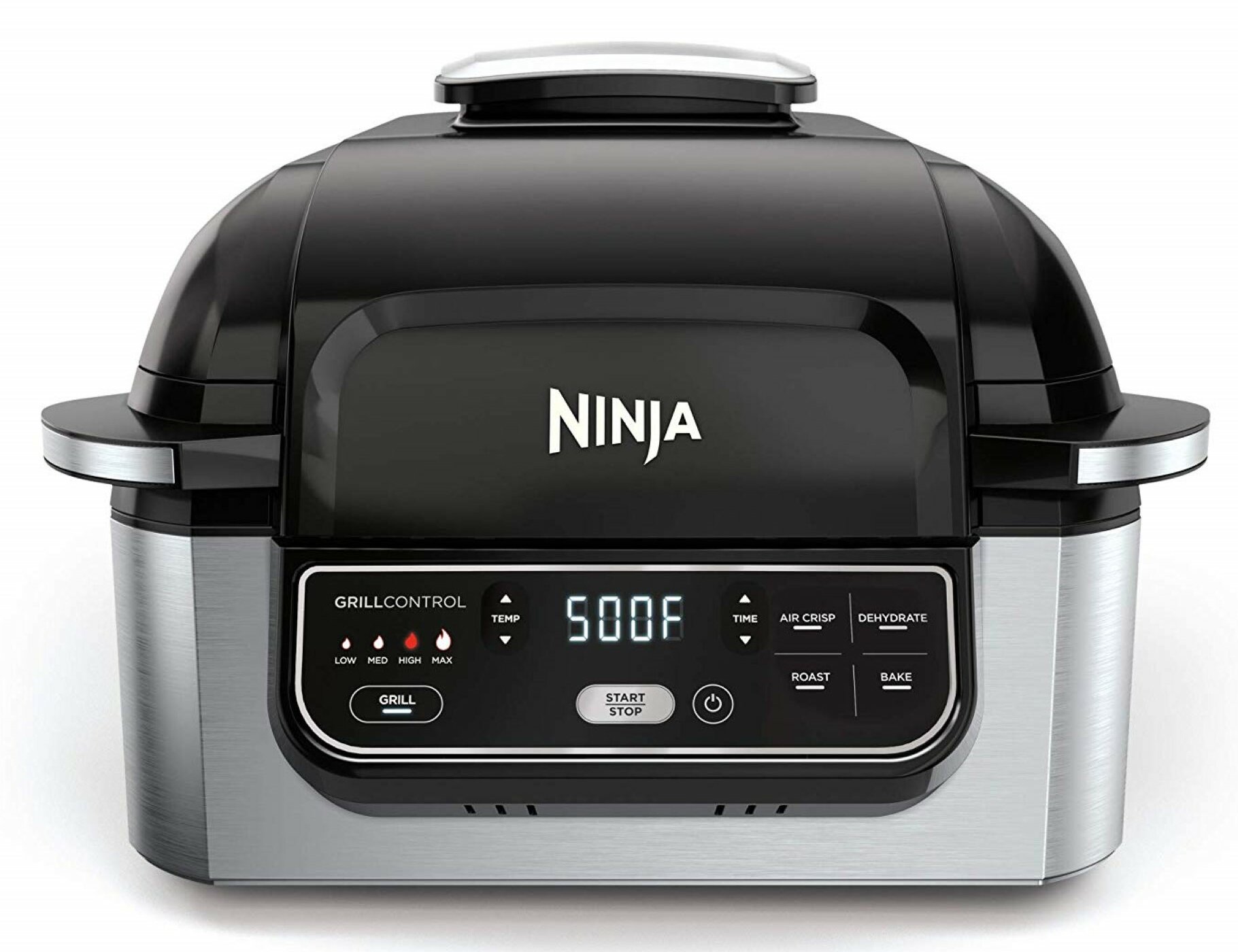 Ninja Foodi 6-in-1 Indoor Grill & Air Fryer Plus Broil, Bake, Roast &  Dehydrate