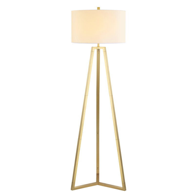 Faustini 64'' Gold Tripod Floor Lamp